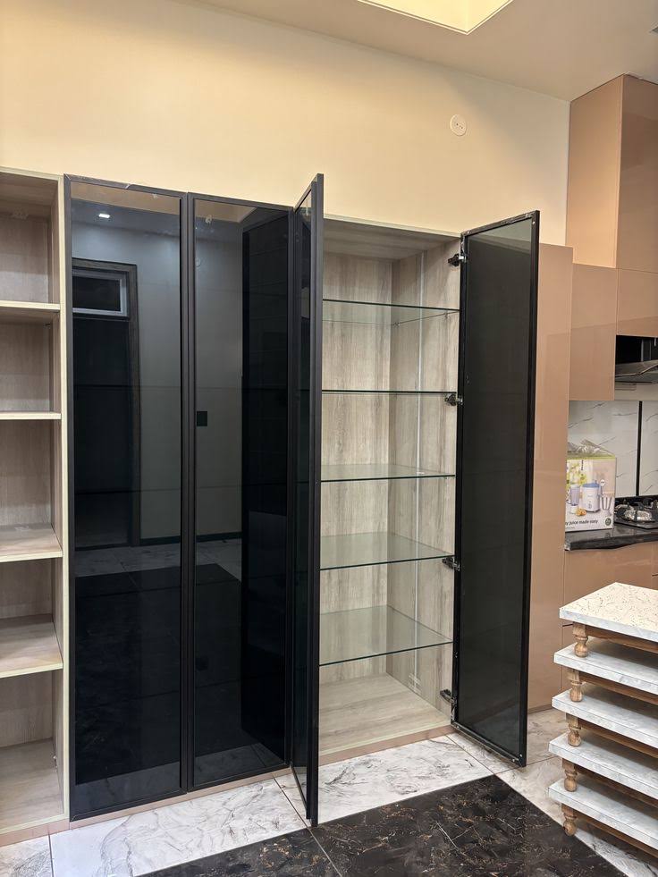 Aluminium slim profile sliding product image