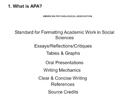 It is also important to note that the 7th edition of the publication manual of the american psychological association was published in october of 2019. Apa Table Of Contents 5 What Is The General Format Of The Apa Paper 4 What Types Of Papers Are Written In Apa 1 What Is Apa 2 Why Is Apa Such Ppt Download