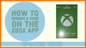 Yes, you read that right! How To Redeem A Xbox Gift Card On The Xbox App Youtube