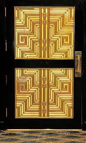Front Door Paint Colors Want A Quick Makeover Paint Your Front Door A Different Color Here S Some Inspiration For Art Deco Door Art Deco Architecture Deco