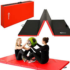 Eyepower Xl Gymnastikmatte 240x120x5cm Turnmatte Sportmatte Weichbodenmatte Rot Gymnastik Turnen Sport Matte