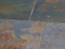 Auf eine gleichmäßige stärke gebracht. Schieferfliese Peacock Multicolor Jonastone