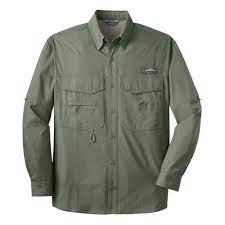 Columbia men's terminal tackle pfg fish flag long sleeve shirt. Reel Blues Eddie Bauer Long Sleeve Fishing Shirt Men Green Joe Bonamassa Official Store