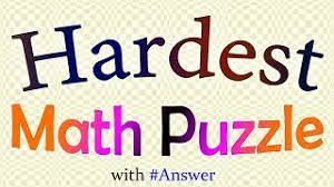 We did not find results for: Hardest Math Puzzle With Answer Apho2018