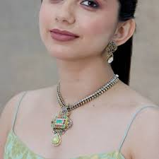 Buy Gold Plated Silver Necklace Online