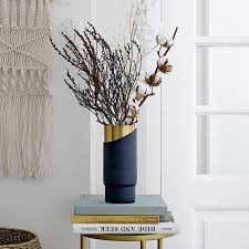 We did not find results for: Buy Bloomingville Metal Vase Blue Gold 23cm Amara