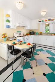 retro kitchen houzz