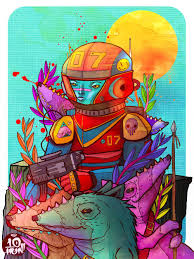 Illustration Ten Hundred Graffiti Illustration Grunge Art Graffiti Artwork