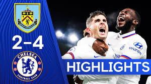 Thomas tuchel will be looking for his first victory as chelsea boss when the blues welcome a revitalised burnley to stamford bridge on sunday afternoon. Burnley 2 4 Chelsea Christian Pulisic Hits Perfect Hat Trick Highlights Youtube