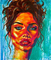 woman portrait ➽ 1 473 Оригинальные произведения искусства, ограниченные  тиражи и принты