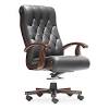 The range of distinct brown leather office chairs — often made from animal skin, leather and wood — can elevate any home. 1