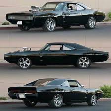 Matte Black 1969 Dodge Charger With Blower Dodge Charger R T 1970 Dodgechargerclassiccars Carros De Luxo Carros E Caminhoes Carros E Motos
