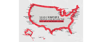 Secretmuseum.net can put up to you to acquire the latest suggestion roughly us canada border crossings map. The Constitution In The 100 Mile Border Zone American Civil Liberties Union