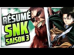Regarder l'attaque des titans saison 1 en streaming hd gratuit sans illimité vf et vostfr. Resume De La Saison 3 De L Attaque Des Titans Shingeki No Kyojin Youtube