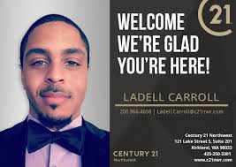 Please Welcome a strong new addition to the Century 21 Northwest Team -- La'Dell  Carroll!! Time to go to the next level!!