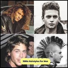 80s Hairstyles For Men The 80s Were A Famous Time For Men S Design Style And Hair Mens Hairstyles 80s Hair Men 80s Hair