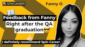 Fanny just completed the QA program 🙌