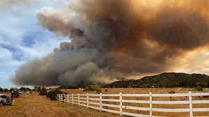 The nevada county office of emergency services says a total of 4,298 residents in their area are under evacuation. Salinas River Fire Erupted In North California Spreads 2000 Acres Newstrack English 1