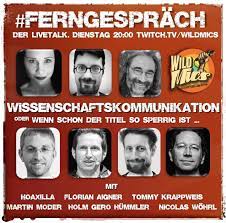 #ferngespräch #048 wunder ✨ mit !hoaxilla, !nwalzer, !bharder, !hhümmler, !lbenecke & !tommy krappweis. Wildmics Special 20 Wissenschaftskommunikation Hoaxilla