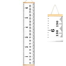 Growth Charts For Kids Accurate Baby Height Growth Chart Ruler Removable Canvas Wall Hanging