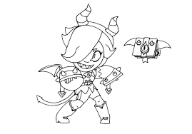 Brawlstarsfanart brawlstars colette brawl_stars brawlstarscolette colettebrawlstar brawlstarssupercell drawing cute. Colette Of Brawl Stars Coloring Pages Print For Free