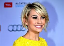 Chelsea Kane's short bob with flipped out ends and feathered back layers