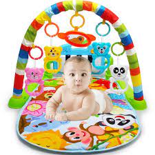 Baby play mats have been around for years, providing infants with early stimulation and core strengthening tummy time, and providing parents this mat is easily removed from the toy bars and machine washable. Baby Play Mat Kids Rug Educational Puzzle Carpet With Piano Keyboard And Cute Animal Playmat Baby Gym Crawling Activity Mat Toys Eshopini