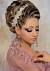 Long Hair Arabic Wedding Hairstyles