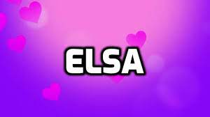 Significado De Elsa Nombres De Mujer