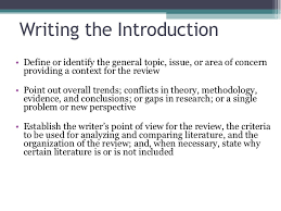 What the literature review does not do: Action Research Lit Review