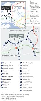 The jurong region line (jrl) is 24 kilometres long with 24 stations. Construction Of Jurong West Bahar Junction Stations On Jurong Region Line To Start In 2020 End In 2026 Singapore News Top Stories The Straits Times