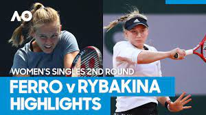 But williams, whose last grand slam title came in 2017 at the australian open, was unable to find her a game. Fiona Ferro Vs Elena Rybakina Match Highlights 2r Australian Open 2021 Youtube
