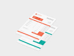 Company Invoice Mockup Template Mockup Template Free Invoice Template Template Freebie