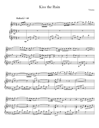 Interactive downloads are dynamic sheet music files that can be viewed and altered directly in my digital library from any device. Kiss The Rain Partituras Musica Disney