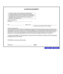 A kansas notary acknowledgment form is often attached to a document, legal or otherwise, to prove the authenticity of the signatures therein. Free 10 Notary Acknowledgment Forms In Pdf Ms Word
