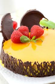Mango Mousse Cake With A Great Looking Chocolate Genoise Try Our Mango Mousse Cake Recipe The Recipe Here And Prepare Desserts Mango Mousse Cake Cake Recipes
