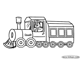 Also check out our other transportation coloring pages with a variety of drawings to print and paint. Train Coloring Page