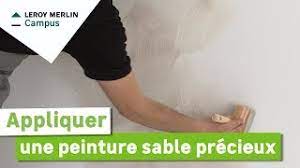 Peinture luxens 28 nuancier peinture luxens chambredhotesvendee, peinture luxens exterieur gris anthracite pajero blog, nuancier peinture facade davaus = couleur peinture luxens avec des idées. Comment Appliquer Une Peinture Sable Precieux Leroy Merlin Youtube