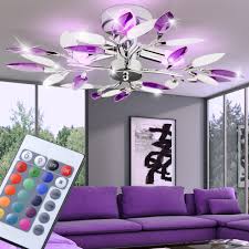 Whether it's pretty or practical (or both!), lighting is crucial when it living room lighting ideas. Stylish Rgb Led Ceiling Light For The Living Room Meinelampe