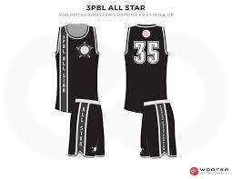 Basketball Jersey Design Black And Red 3pbl All Star Black White Red Custom Basketball Uniforms Jerseys Shorts In 2020 Basketball Uniforms Design Custom Basketball Uniforms Basketball Uniforms
