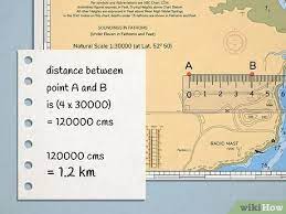 Track Mileage On Map 3 Simple Ways To Measure Distance On A Map Wikihow