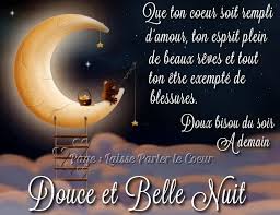 Que ta nuit soit aussi belle que mon amour pour toi. Que Ton Coeur Soit Rempli D Amour Ton Esprit Plein De Beaux Reves Bisous Du Soir Bonne Nuit Citation Bonne Nuit
