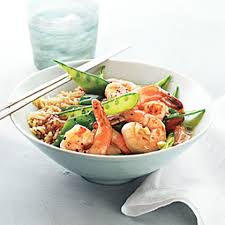 Is voluntarily recalling a limited quantity of lean cuisine® culinary collection chicken with peanut sauce because it may three consumers who purchased the mislabel product alerted nestle to this issue. Gingery Shrimp And Couscous Recipe Myrecipes