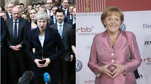 Einblicke in die arbeit der kanzlerin durch das objektiv der offiziellen fotografen. Conspiracy Theory Of The Day Theresa May And Angela Merkel In The Illuminati Jewish Business News