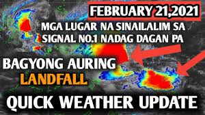 Credit to dost pagasa pagasa weather report (subscribe for more weather updates) facebook page (like) Auringph Update Weather Update Today February 21 2021 Pag Asa Weather Forecast Today Auringph Youtube