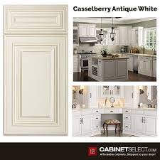 It features a soft closing door and drawer hardware and full overlay doors. Buy Casselbery Antique White Kitchen Cabinets Cabinetselect Com