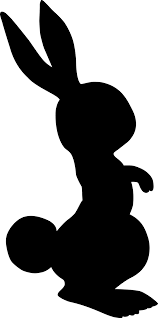 Try to include the source or link directly to it. 20 Bunny Rabbit Silhouettes And Clip Art The Graphics Fairy