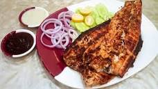 BBQ Spicy Grilled Fish Recipe By Khaana Khud Banana - YouTube