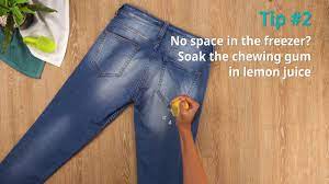 Then when you have a chance to do your laundry, you simply wash the clothing like. 10 Super Easy Hacks On How To Get Gum Out Of Clothes