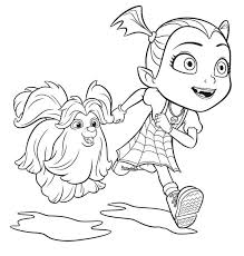 Follow along as vampirina adjusts to her new home. Vampirina Coloring Pages 100 Pictures Free Printable